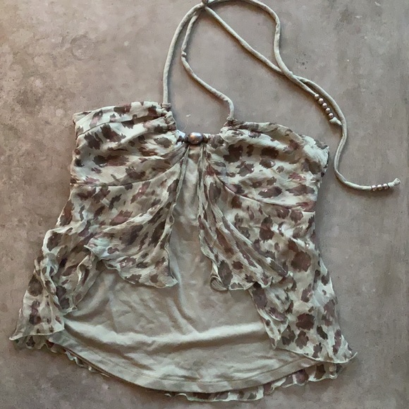 FoxyJeans Halter Top Small - Picture 2 of 4